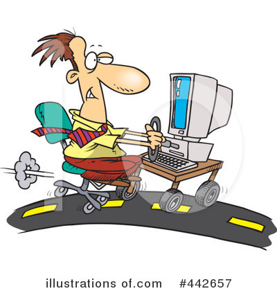 Driver Clipart #442657 by toonaday