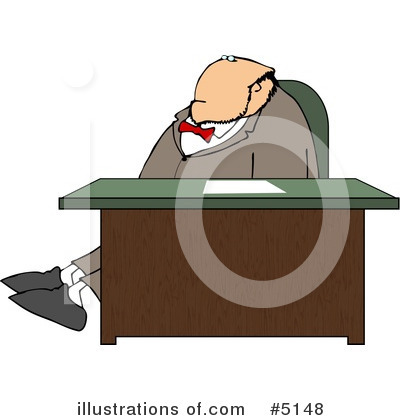 Royalty-Free (RF) Businessman Clipart Illustration by djart - Stock Sample #5148