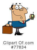 Businessman Clipart #77834 by Hit Toon