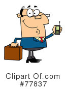 Businessman Clipart #77837 by Hit Toon
