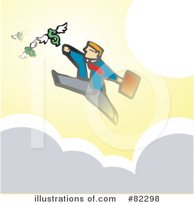 Royalty-Free (RF) Businessman Clipart Illustration by xunantunich - Stock Sample #82298