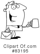 Businessman Clipart #83195 by Hit Toon