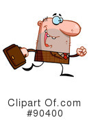 Businessman Clipart #90400 by Hit Toon