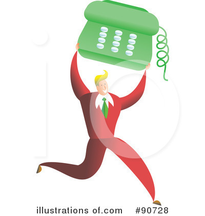 Royalty-Free (RF) Businessman Clipart Illustration by Prawny - Stock Sample #90728