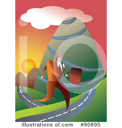 Royalty-Free (RF) Businessman Clipart Illustration by Prawny - Stock Sample #90895