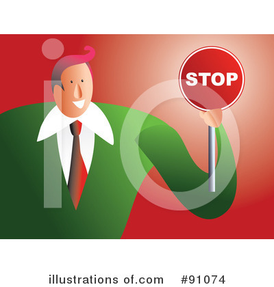Royalty-Free (RF) Businessman Clipart Illustration by Prawny - Stock Sample #91074