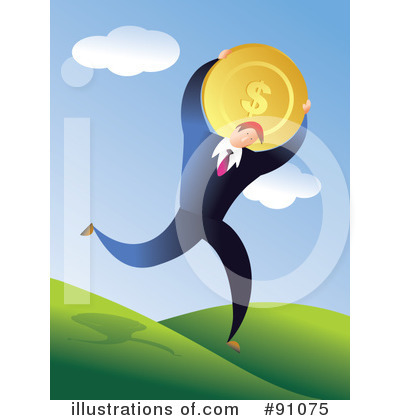 Royalty-Free (RF) Businessman Clipart Illustration by Prawny - Stock Sample #91075