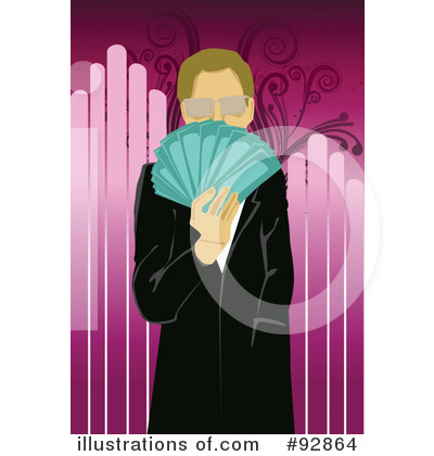 Royalty-Free (RF) Businessman Clipart Illustration by mayawizard101 - Stock Sample #92864