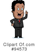 Businessman Clipart #94573 by Cory Thoman