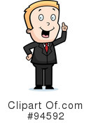 Businessman Clipart #94592 by Cory Thoman