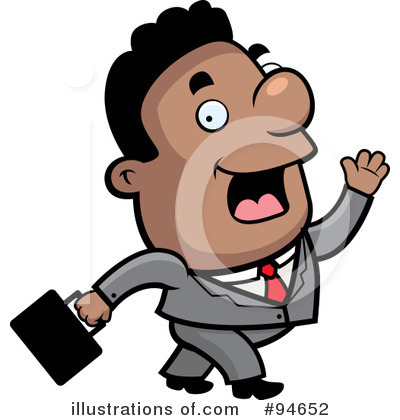 Black Businessman Clipart #94652 by Cory Thoman