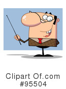 Businessman Clipart #95504 by Hit Toon