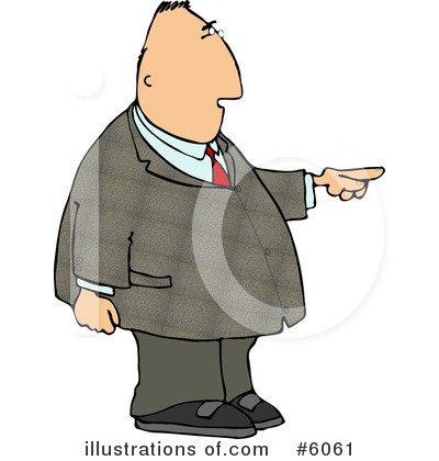 Royalty-Free (RF) Businessmen Clipart Illustration by djart - Stock Sample #6061