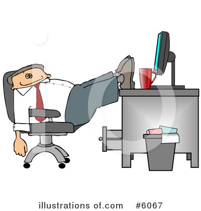 Royalty-Free (RF) Businessmen Clipart Illustration by djart - Stock Sample #6067