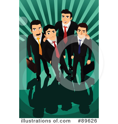 Royalty-Free (RF) Businessmen Clipart Illustration by mayawizard101 - Stock Sample #89626