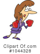 Businesswoman Clipart #1044328 by toonaday