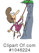 Businesswoman Clipart #1046224 by toonaday