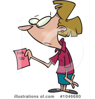 Royalty-Free (RF) Businesswoman Clipart Illustration by toonaday - Stock Sample #1046680