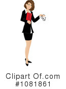 Businesswoman Clipart #1081861 by Pams Clipart
