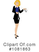 Businesswoman Clipart #1081863 by Pams Clipart