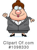 Businesswoman Clipart #1098330 by Cory Thoman