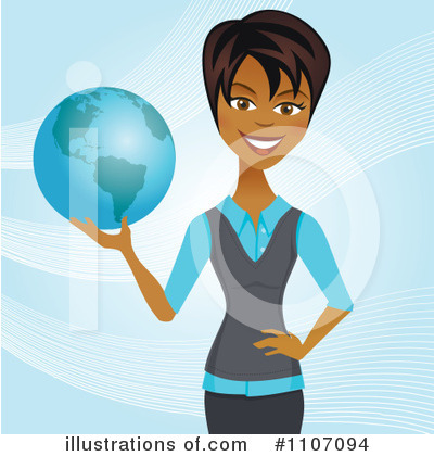 Businesswomen Clipart #1107094 by Amanda Kate