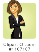 Businesswoman Clipart #1107107 by Amanda Kate
