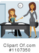 Businesswoman Clipart #1107350 by Amanda Kate