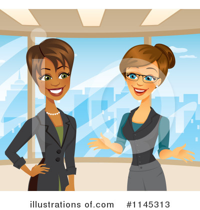 Business Woman Clipart #1145313 by Amanda Kate