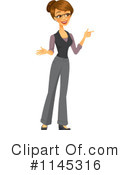 Businesswoman Clipart #1145316 by Amanda Kate