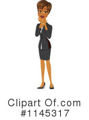 Businesswoman Clipart #1145317 by Amanda Kate