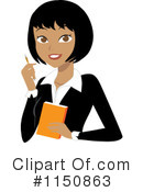 Businesswoman Clipart #1150863 by Rosie Piter