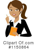 Businesswoman Clipart #1150864 by Rosie Piter