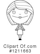Businesswoman Clipart #1211663 by Cory Thoman