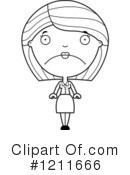 Businesswoman Clipart #1211666 by Cory Thoman