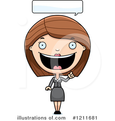 Royalty-Free (RF) Businesswoman Clipart Illustration by Cory Thoman - Stock Sample #1211681