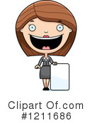 Businesswoman Clipart #1211686 by Cory Thoman