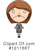Businesswoman Clipart #1211687 by Cory Thoman