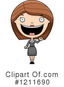 Businesswoman Clipart #1211690 by Cory Thoman