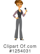Businesswoman Clipart #1254031 by Amanda Kate