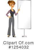 Businesswoman Clipart #1254032 by Amanda Kate