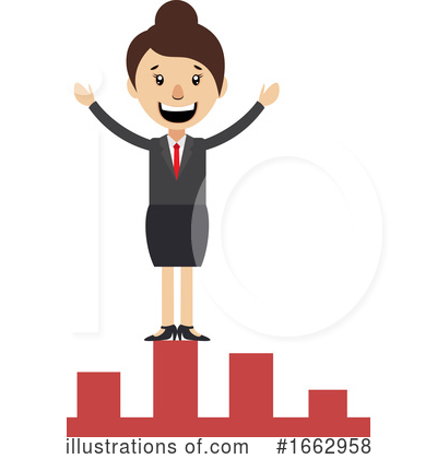 Royalty-Free (RF) Businesswoman Clipart Illustration by Morphart Creations - Stock Sample #1662958