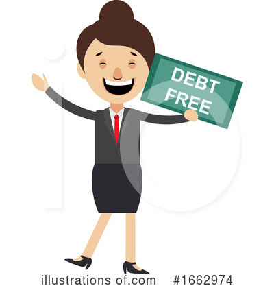 Debt Free Clipart #1662974 by Morphart Creations