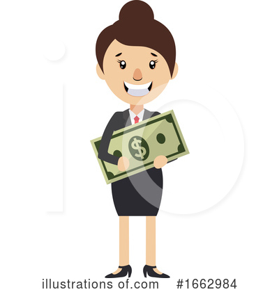 Royalty-Free (RF) Businesswoman Clipart Illustration by Morphart Creations - Stock Sample #1662984