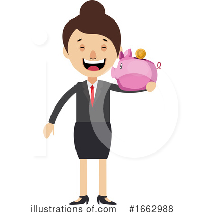 Royalty-Free (RF) Businesswoman Clipart Illustration by Morphart Creations - Stock Sample #1662988