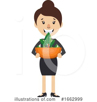 Royalty-Free (RF) Businesswoman Clipart Illustration by Morphart Creations - Stock Sample #1662999