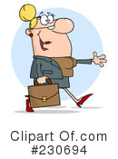 Businesswoman Clipart #230694 by Hit Toon