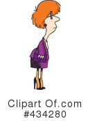 Businesswoman Clipart #434280 by toonaday