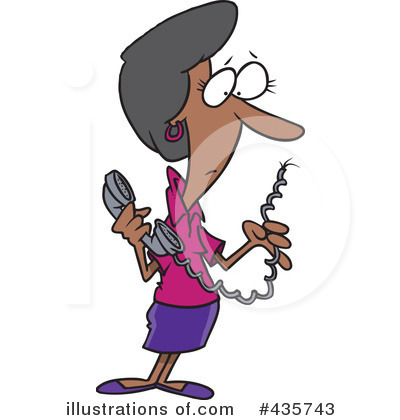 Black Businesswoman Clipart #435743 by toonaday