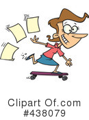 Businesswoman Clipart #438079 by toonaday
